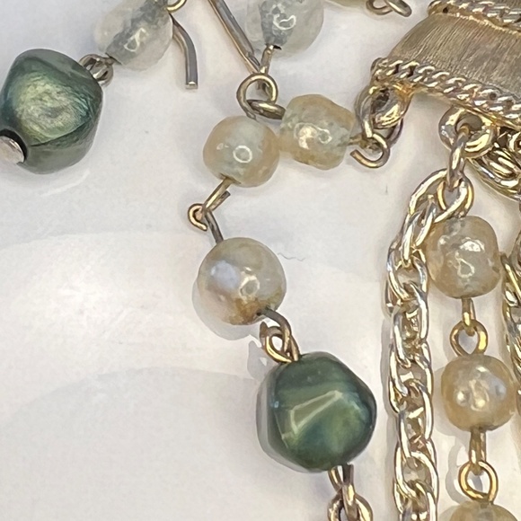 Vintage Signed ART Parure Set Necklace Bracelet Earrings - Picture 8 of 16